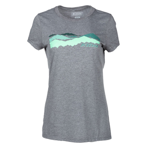 Load image into Gallery viewer, Klim Women&#39;s Horizon SS T - 2 Colors! - Vamoose Gear Apparel Gray Frost / Wintermint / Small
