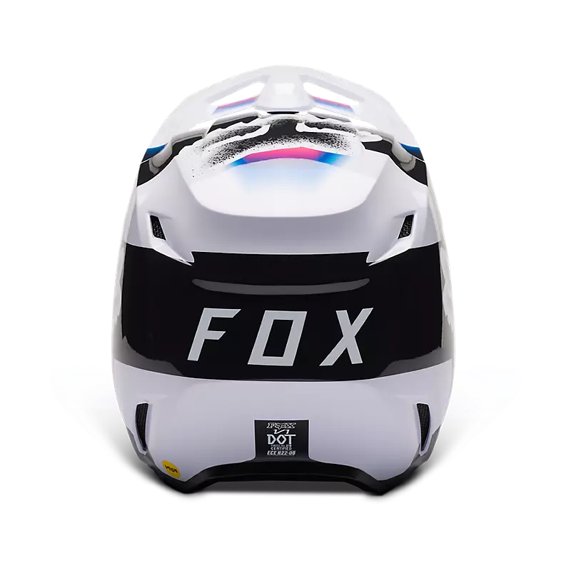 Load image into Gallery viewer, Fox Racing V1 Horyzn Helmet Black / White - Vamoose Gear Helmet
