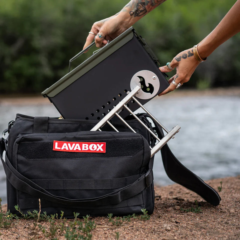 Load image into Gallery viewer, The Tacana Twosome: LavaBox and Over-Under Grill Thingy - Vamoose Gear
