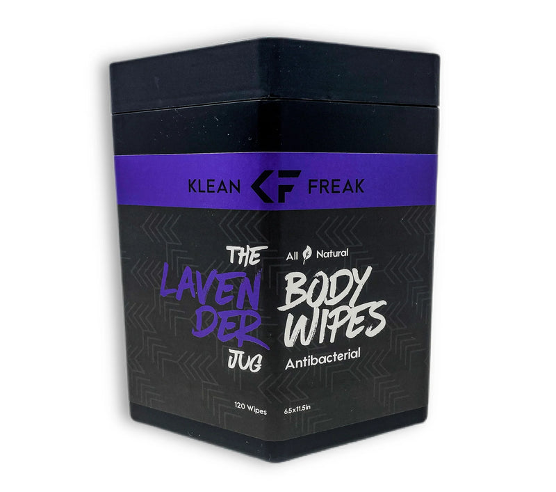 Load image into Gallery viewer, Klean Freak Antibacterial Body Wipes - Vamoose Gear Camping Jug / Lavender
