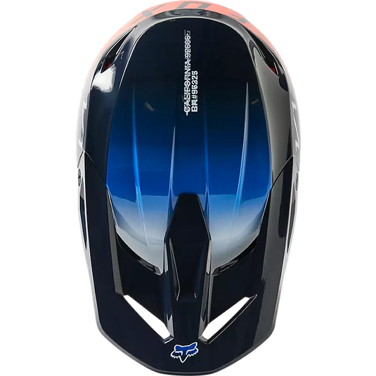 Fox Racing V1 Toxsyc Helmet - Midnight Blue - Vamoose Gear Helmet