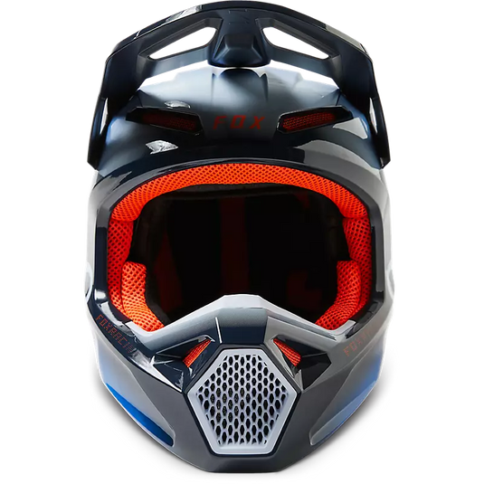 Fox Racing V1 Toxsyc Helmet - Midnight Blue - Vamoose Gear Helmet