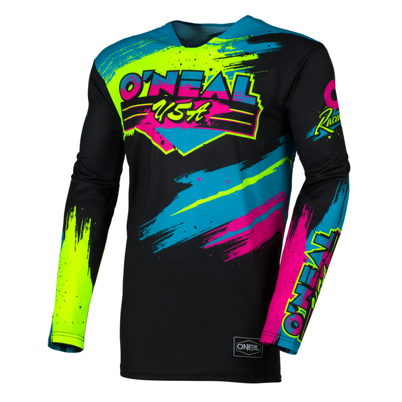 Load image into Gallery viewer, O'Neal Mayhem Reseda Jersey Black/Neon
