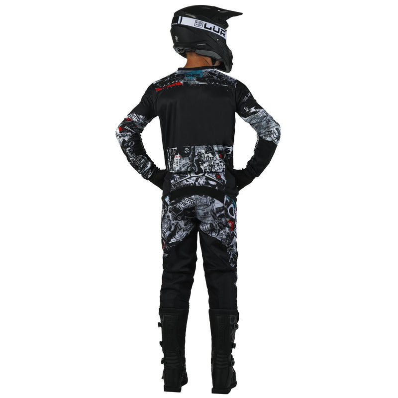Load image into Gallery viewer, O'NEAL Element Attack Jersey Black/White
