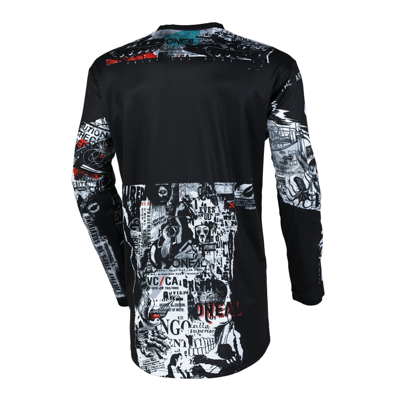Load image into Gallery viewer, O'NEAL Element Attack Jersey Black/White
