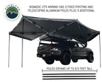 OVS Nomadic Awning 270 Passenger Side - Dark Gray Cover With Black Cover Universal - Vamoose Gear