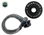 Combo Pack Soft Shackle 5/8" With Collar 44,500 lb. and Recovery Ring 6.25" 45,000 lb. Black - Vamoose Gear