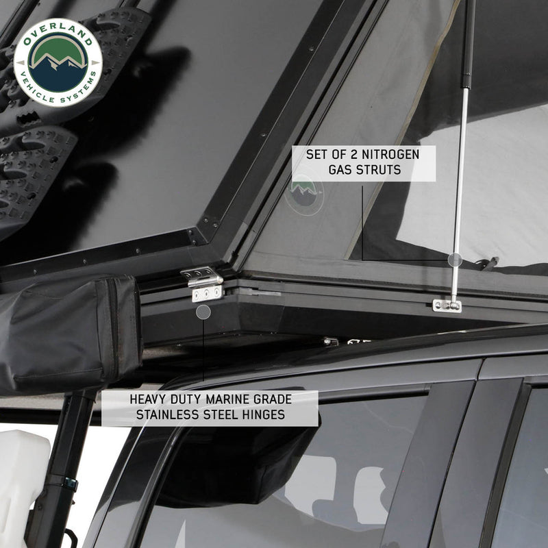 Load image into Gallery viewer, Sidewinder Aluminum Side Opening Roof Top Tent - Vamoose Gear
