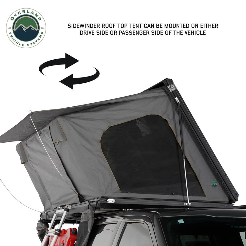 Load image into Gallery viewer, Sidewinder Aluminum Side Opening Roof Top Tent - Vamoose Gear
