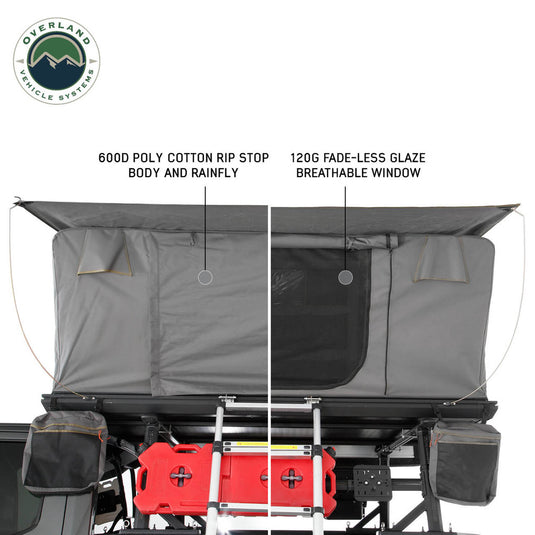 Sidewinder Aluminum Side Opening Roof Top Tent - Vamoose Gear