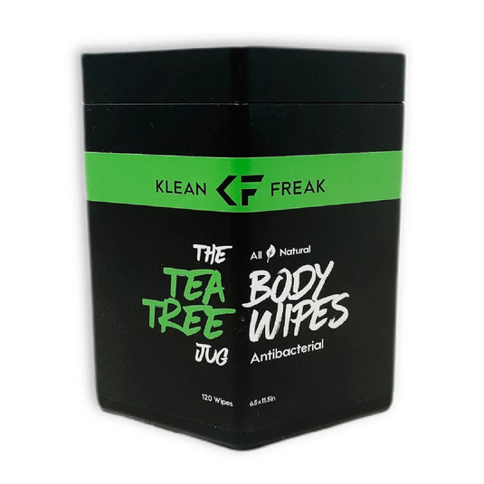 Klean Freak Antibacterial Body Wipes - Vamoose Gear Camping Jug / Tea Tree