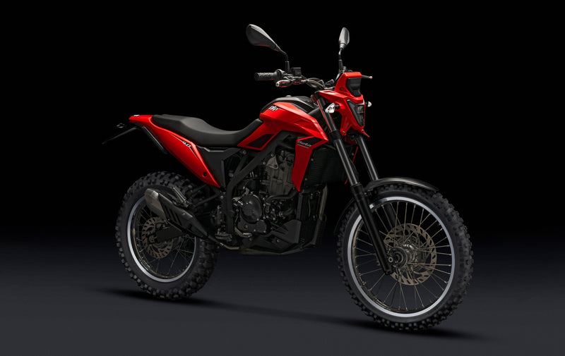 Load image into Gallery viewer, 2026 Beta Alp 4.0-Red - front three-quarter studio view on dark background, red
