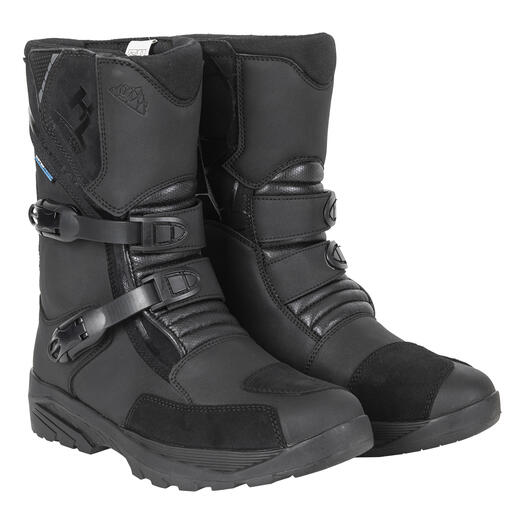 Load image into Gallery viewer, Tourmaster TrailBlazer Waterproof Adventure Boots - Vamoose Gear Powersports Footwear Black / 8

