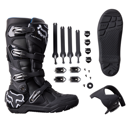 Fox: Motion X Off Road Boot - Vamoose Gear Powersports Black / 9
