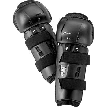 Thor Sector Knee Guards Youth - Black - Vamoose Gear