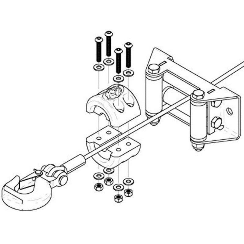 Load image into Gallery viewer, KFI Products Winch Cable Hook Stopper - Vamoose Gear UTV Accessories
