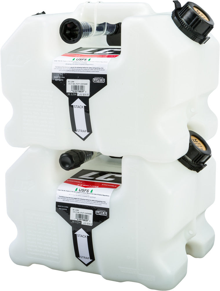 Load image into Gallery viewer, LC2 UTILITY CONTAINER White 2.5 GAL - Vamoose Gear Tools
