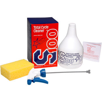 S100 Total Cycle Cleaner Deluxe Kit - Vamoose Gear Chemical