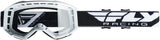 Fly Racing Focus Youth Goggle Clear Lens - Vamoose Gear Eyewear White / clear lens