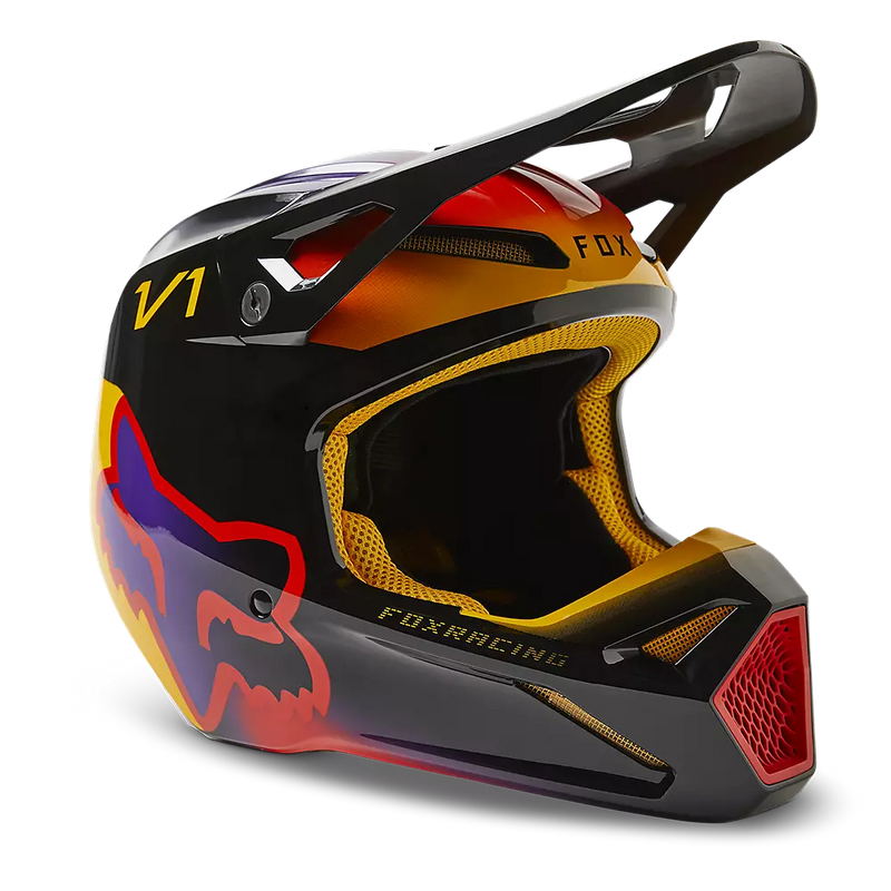 Load image into Gallery viewer, Fox V1 Toxsyk Helmet - Vamoose Gear Helmet X-Small
