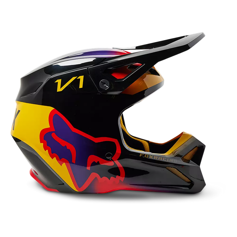 Load image into Gallery viewer, Fox V1 Toxsyk Helmet - Vamoose Gear Helmet
