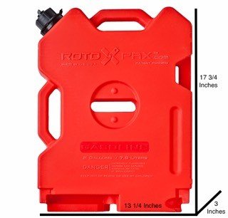 ROTOPAX FUEL CONTAINER 2 GAL - Vamoose Gear Accessory