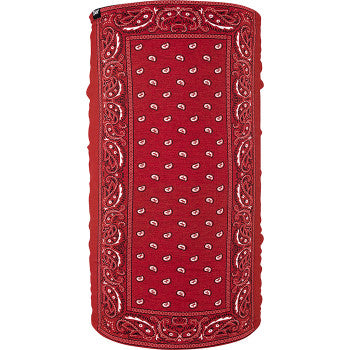 Zan Headgear Fleece Neck Tube - Vamoose Gear Red Paisley