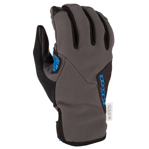 Klim Inversion Glove - Vamoose Gear Apparel SM / Asphalt-Electric Blue Lemonade