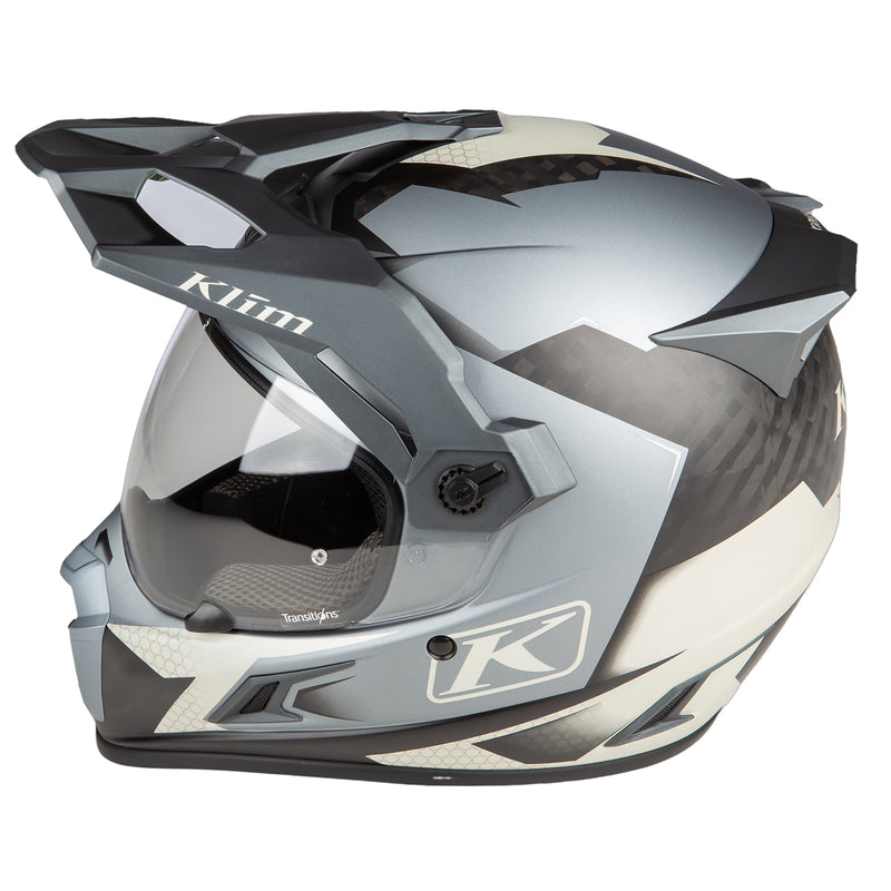 Load image into Gallery viewer, Klim Krios Pro Helmet - Charger Grey - Vamoose Gear Helmet
