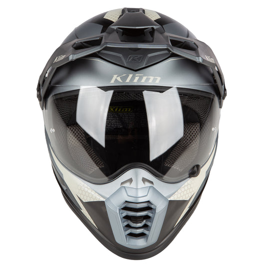 Klim Krios Pro Helmet - Charger Grey - Vamoose Gear Helmet