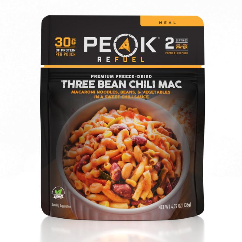 Load image into Gallery viewer, PeakRefuel - Three Bean Chilli Mac *Vegan* - Vamoose Gear Food
