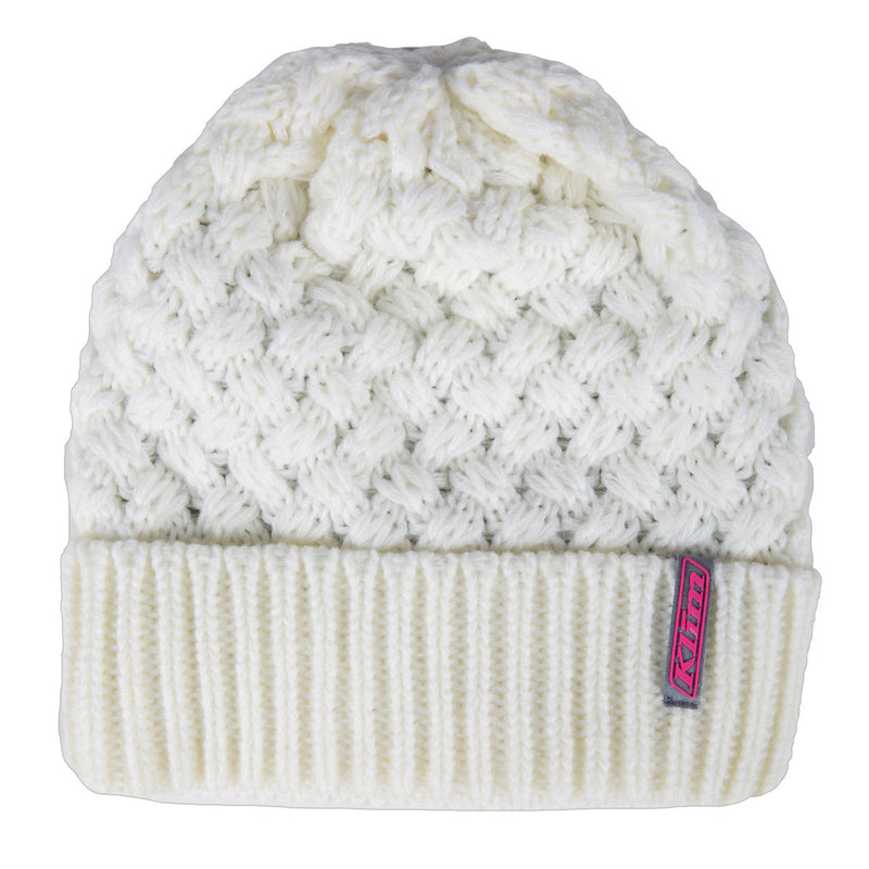 Load image into Gallery viewer, Klim POW Beanie - Vamoose Gear Apparel White / Knockout Pink
