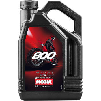 Load image into Gallery viewer, Motul 800 Factory Line Synthetic 2T Engine Oil - Vamoose Gear
