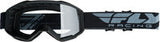 Fly Racing Focus Youth Goggle Clear Lens - Vamoose Gear Eyewear Black / clear lens