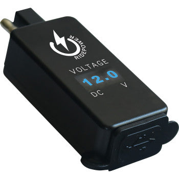 Dual USB Adapter with Digital Voltage Indicator - Vamoose Gear Electrical