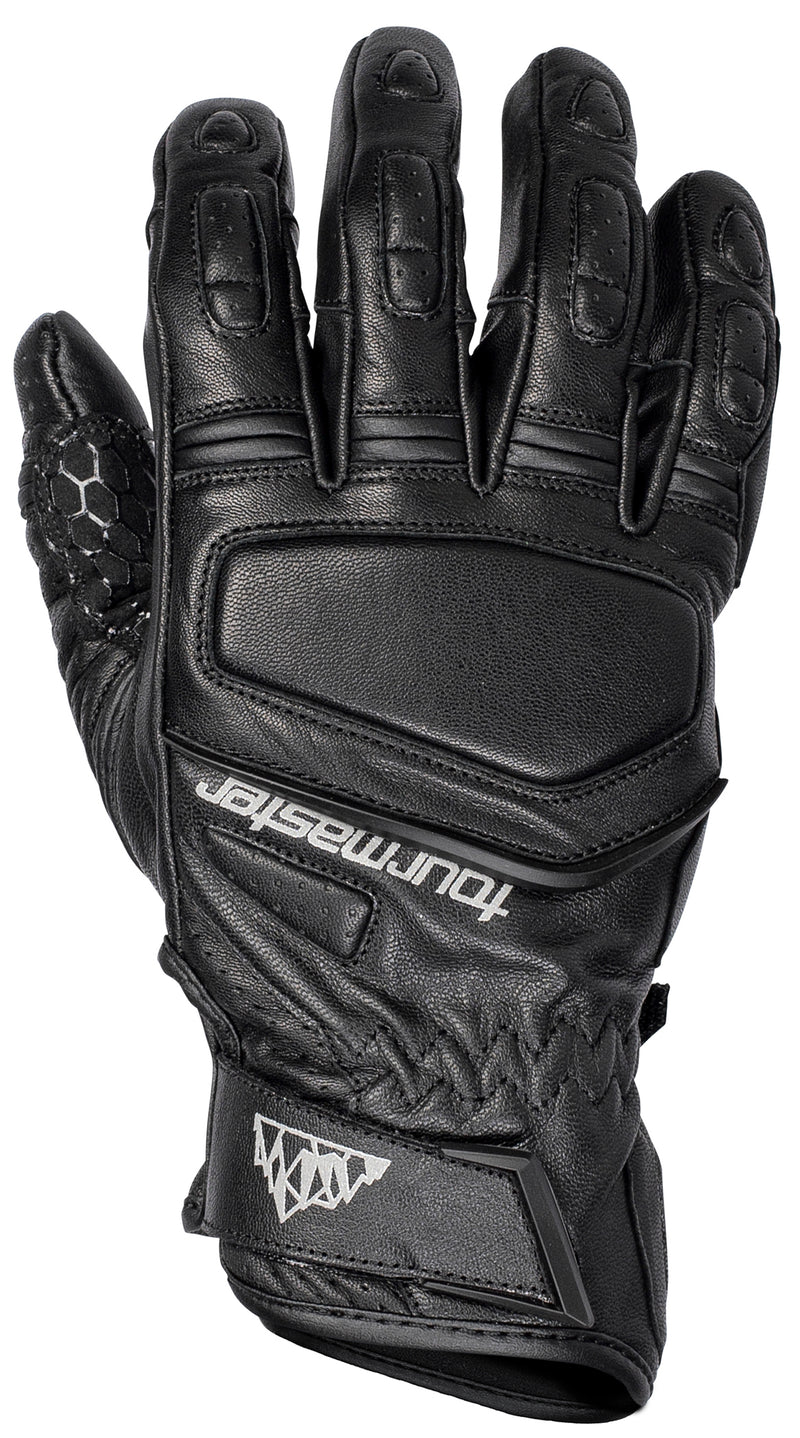 Load image into Gallery viewer, Tourmaster Women&#39;s Elite Leather Glove - Black - Vamoose Gear Apparel
