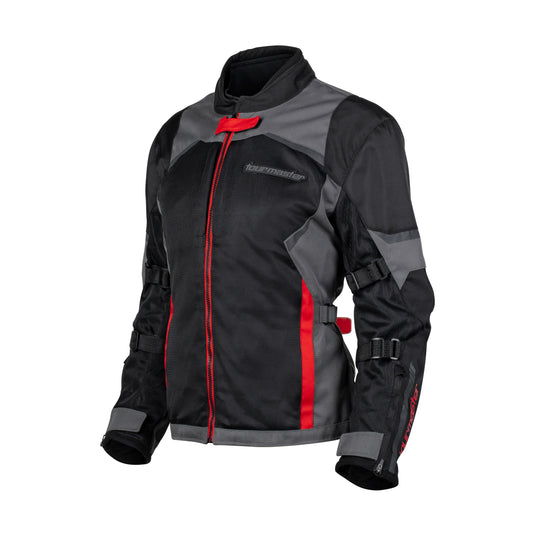 Tourmaster Intake Air V6 Jacket Red/Grey - Vamoose Gear Apparel