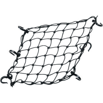 Load image into Gallery viewer, Adjustable Cargo Net 15&quot;x15&quot; - Vamoose Gear Accessory Black
