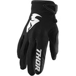 Thor Sector Off-road Gloves - Vamoose Gear Apparel Black/White / XS