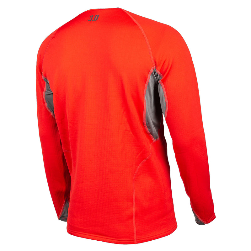 Load image into Gallery viewer, Klim Aggressor Shirt 3.0 - Base Layer - Chili Pepper / Castlerock Gray - Vamoose Gear Apparel
