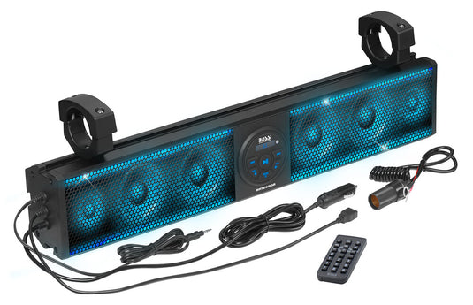 BOSS AUDIO 26" RIOT SOUND BAR WITH RGB Lights - Vamoose Gear UTV Accessories