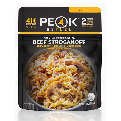 PeakRefuel - Beef Stroganoff - Vamoose Gear Food