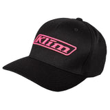 Klim Corp Hat - snap back style - Vamoose Gear Apparel Black/Pink