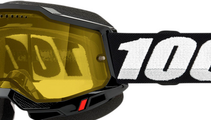 100% Accuri 2 Snow Goggles - Vamoose Gear Black/Yellow Lens
