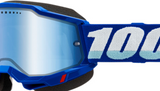 100% Accuri 2 Snow Goggles - Vamoose Gear Blue/Blue Mirror Lens