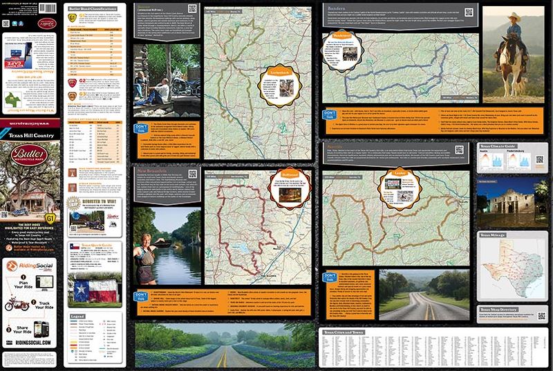 Load image into Gallery viewer, Butler Motorcycle Maps - Vamoose Gear Maps
