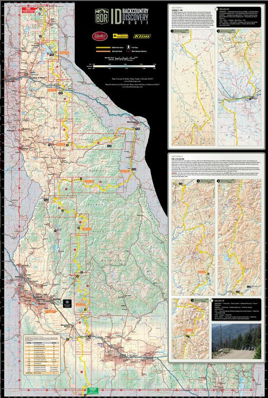 Butler Motorcycle Maps - Vamoose Gear Maps