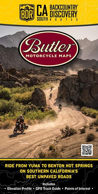 Load image into Gallery viewer, Butler Motorcycle Maps - Vamoose Gear Maps SoCal BDR
