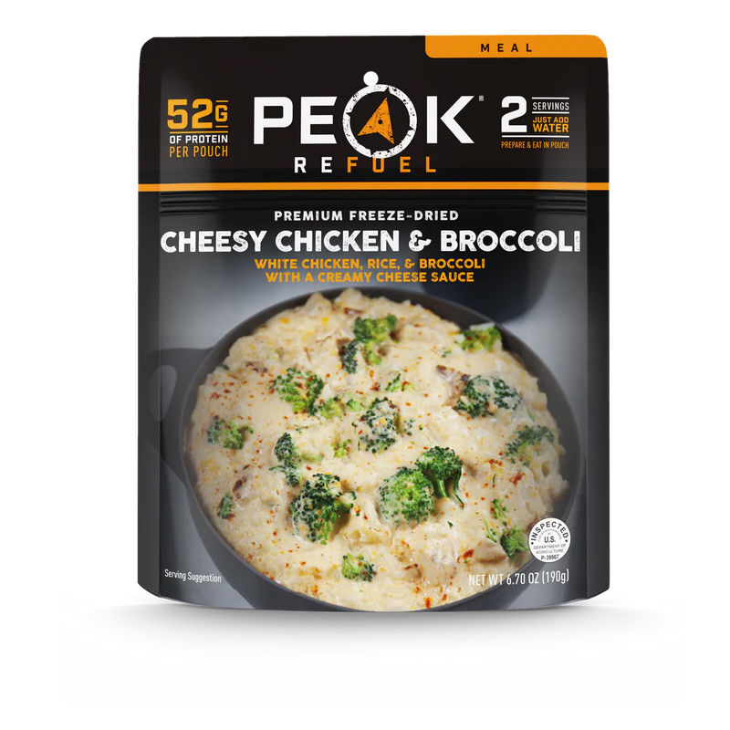 Load image into Gallery viewer, PeakRefuel - Cheesy Chicken &amp; Broccoli - Vamoose Gear Food
