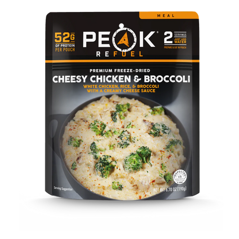 PeakRefuel - Cheesy Chicken & Broccoli - Vamoose Gear Food